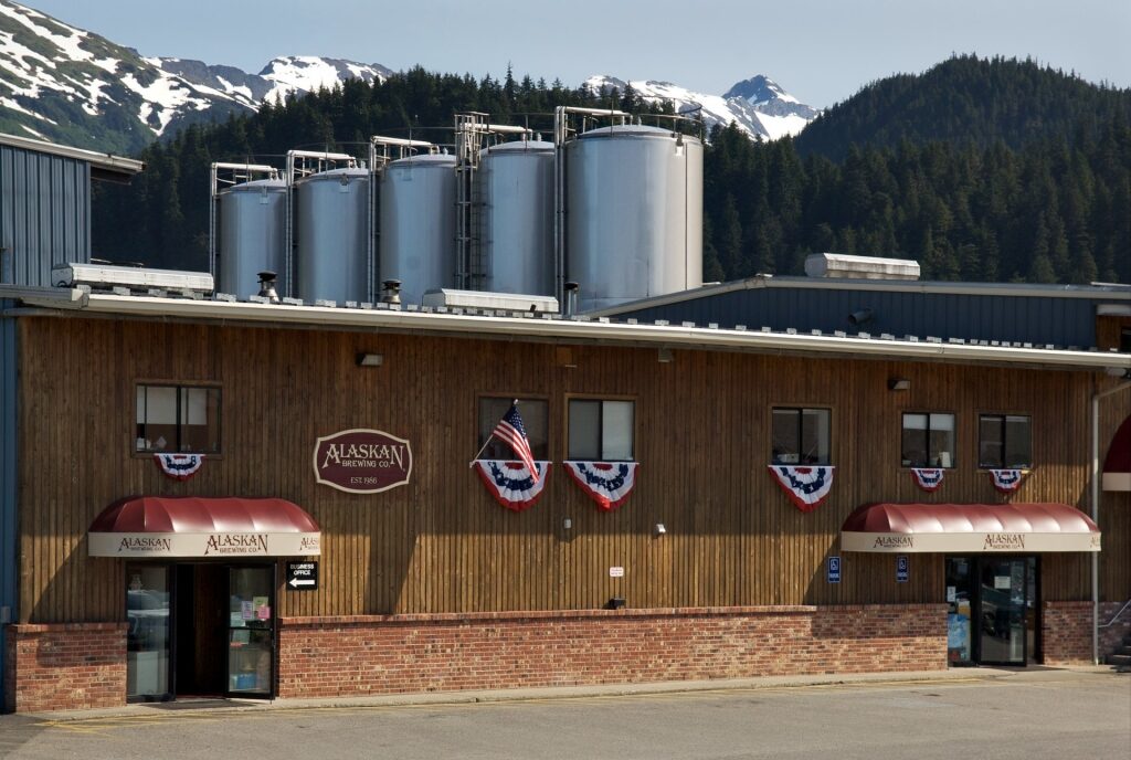 Exterior of Alaskan Brewing Company