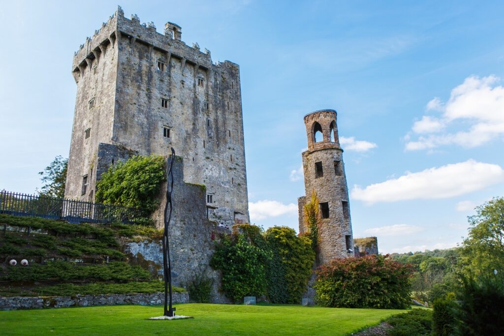 Historic exterior of Blarney Castle