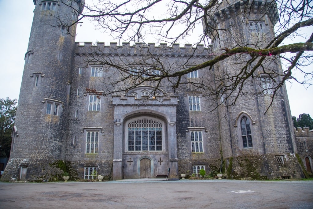 Gloomy scenery at Charleville Castle