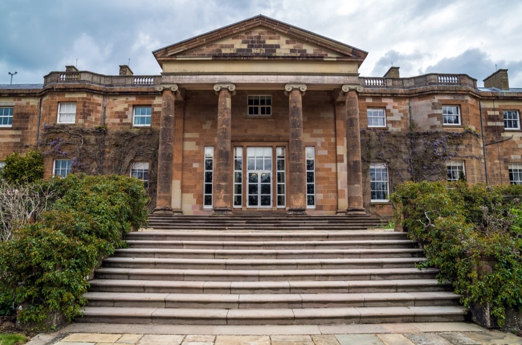 Elegant exterior of Hillsborough Castle