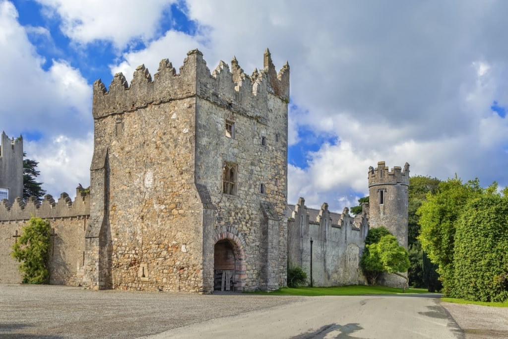 Exterior of Howth Castle