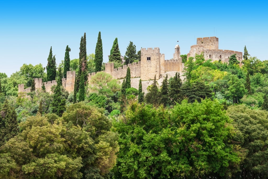 Historic site of the Castle of Tomar