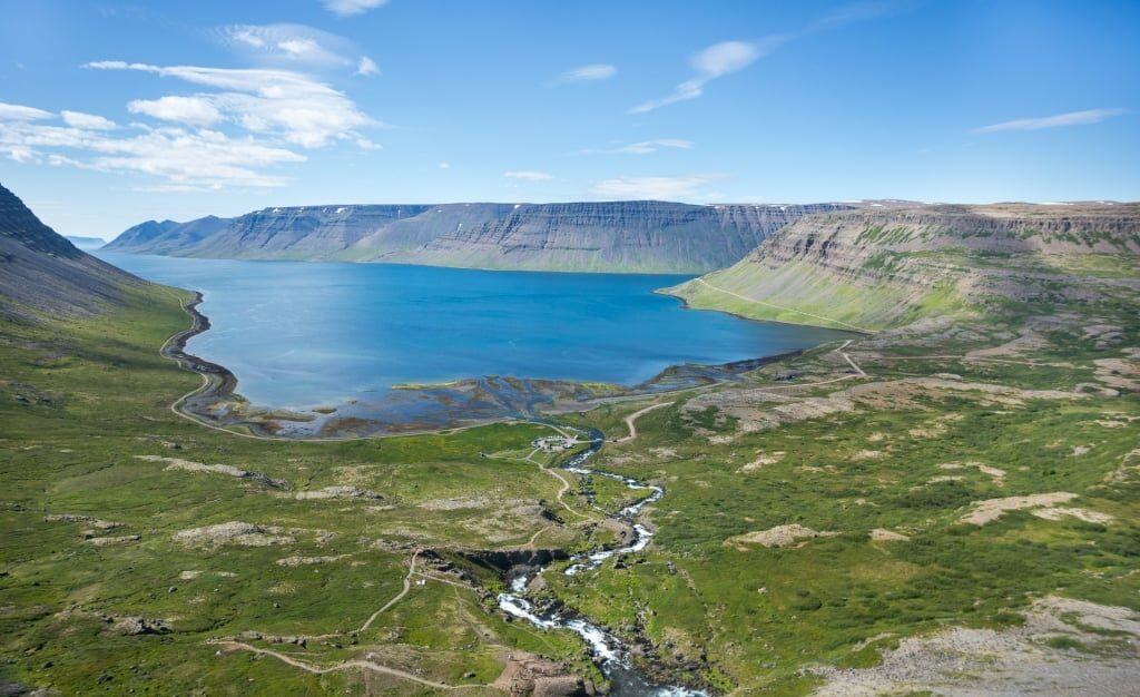 Beautiful landscape of Arnarfjörður
