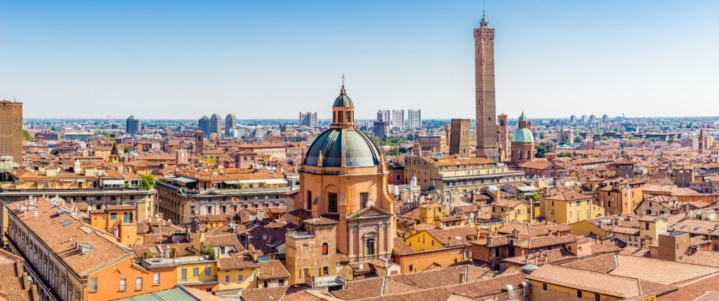 Cityscape of Bologna, Emilia-Romagna