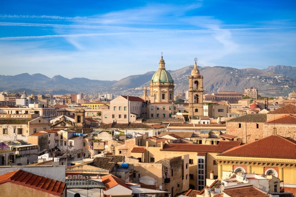 Cityscape of Palermo, Sicily