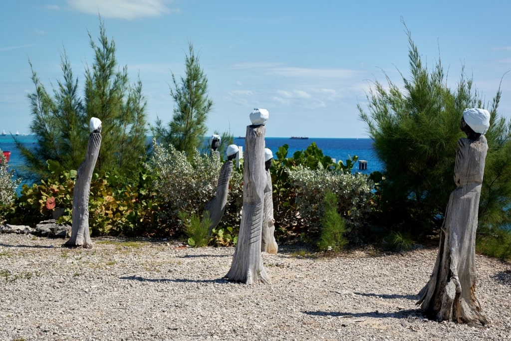 View from Clifton Heritage National Park, New Providence