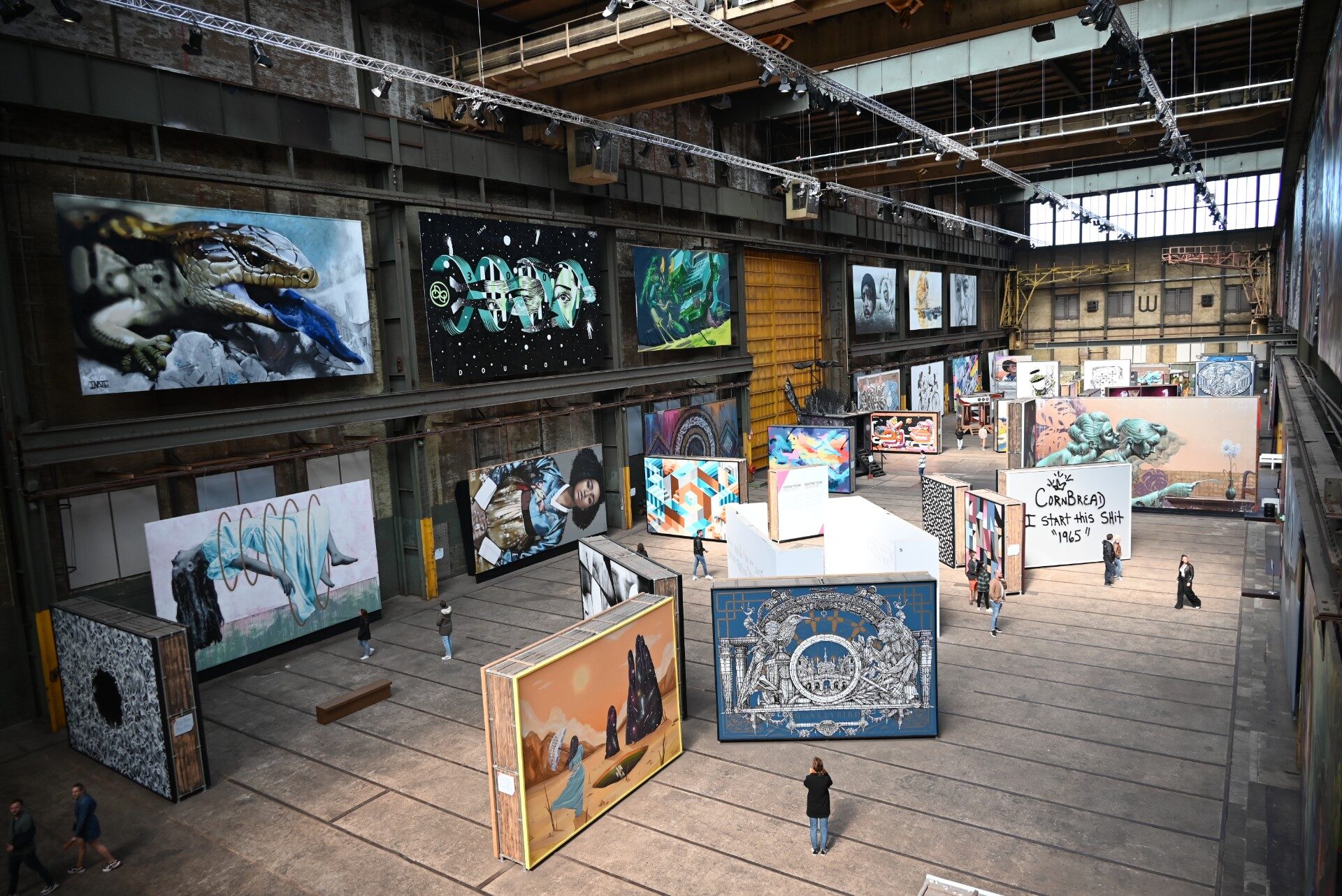 Sculpture garden at Hortus Botanicus