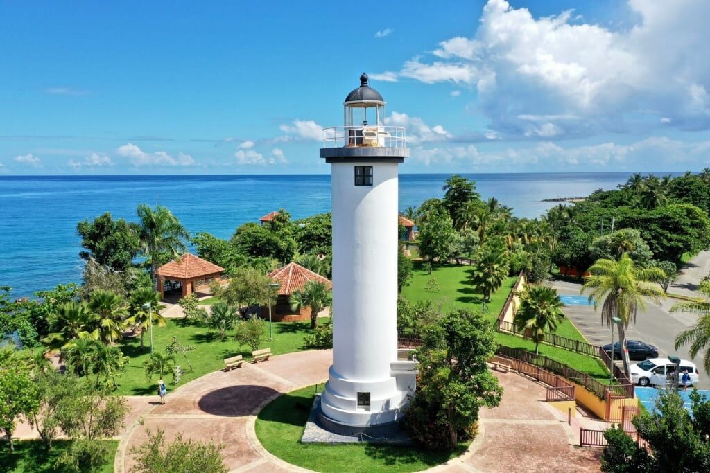 View of El Faro Lighthouse, Puerto Rico