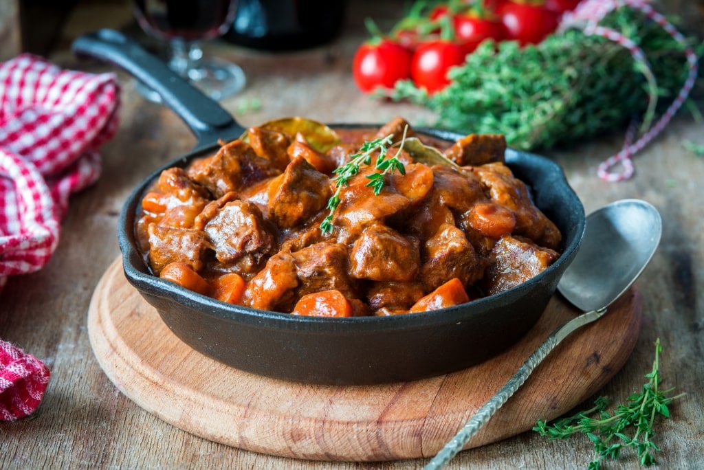 European food - boeuf bourguignon