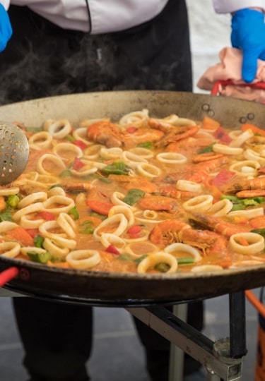 European food - Paella