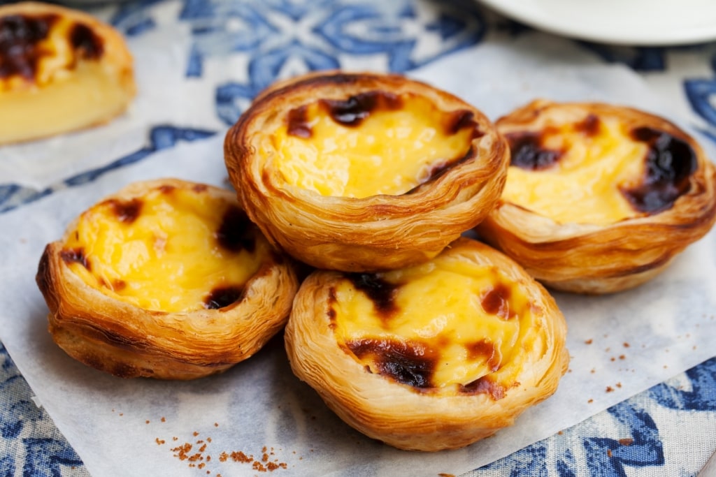 European food - pastel de nata