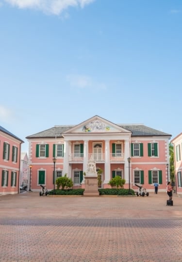 Visit Parliament Square, one of the best things to do in Nassau