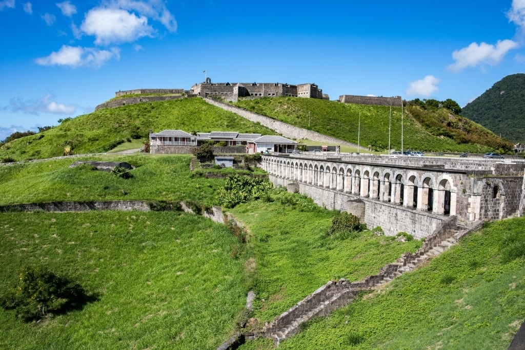 Historic site of Brimstone Hill Fortress, St. Kitts