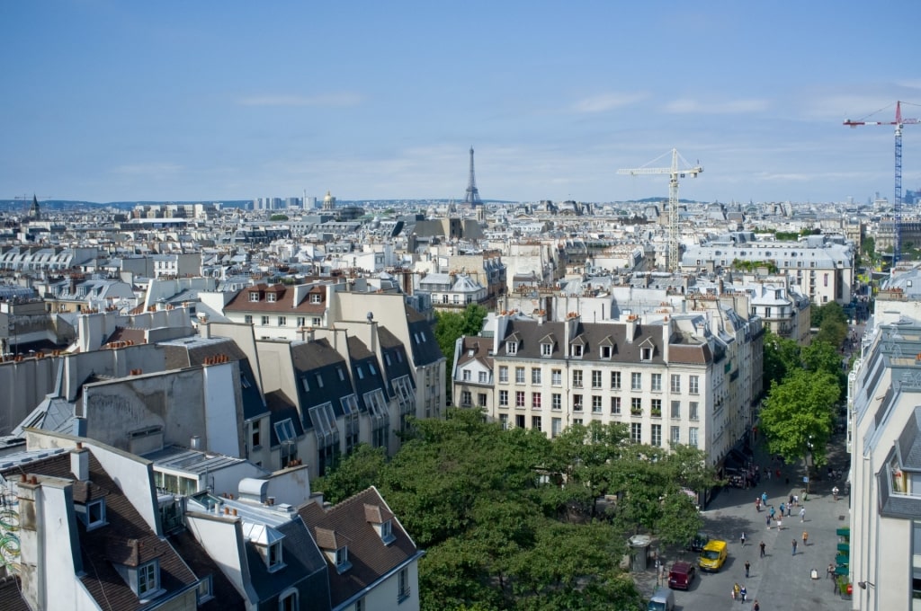 Pretty view from Centre Pompidou