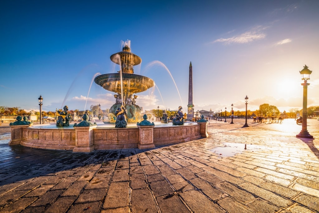 View of Place de la Concorde