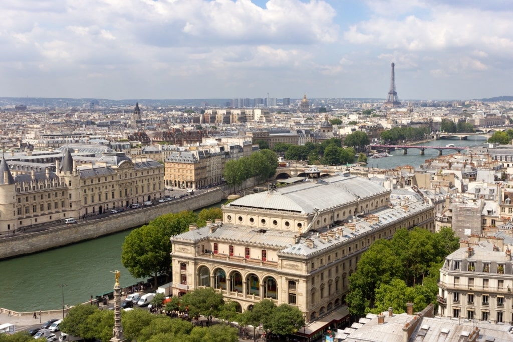 View from Saint-Jacques Tower