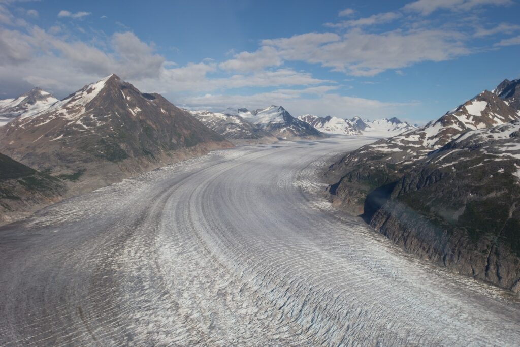 Flightseeing in Alaska - Mendenhall Glacier