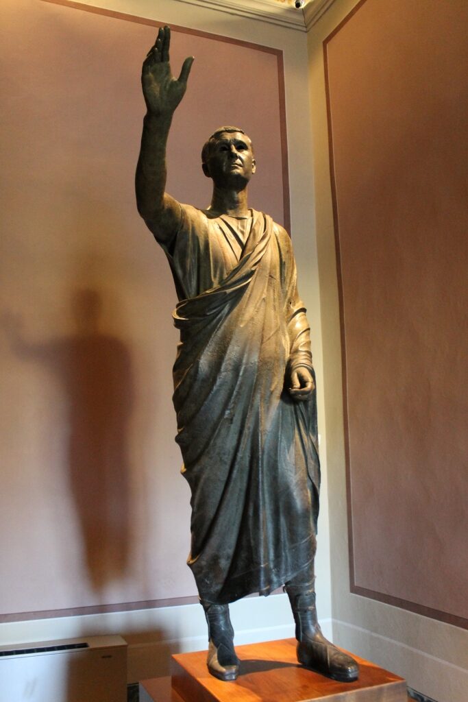 Statue of Arringatore, National Archaeological Museum of Florence