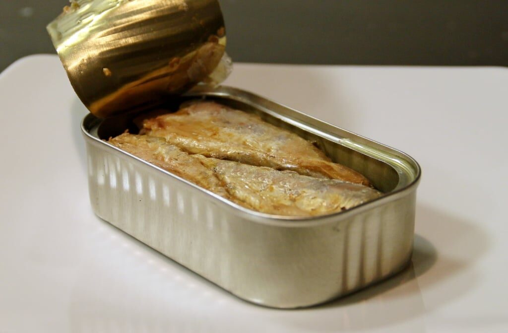 Sardines in a tin can 