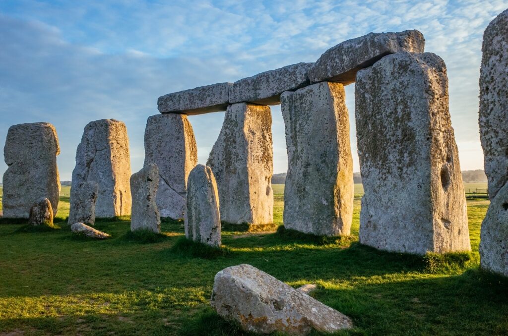 Historic site of the Stonehenge, England