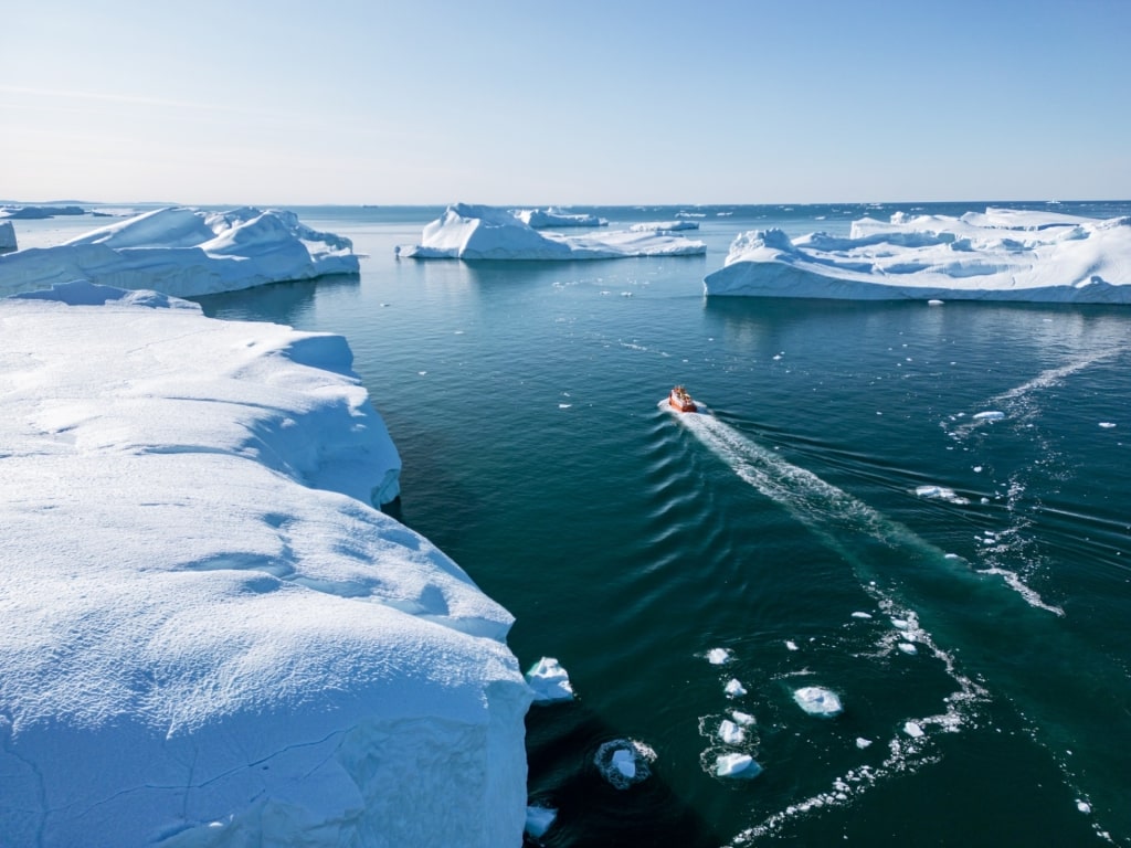 View of Ilulissat Ice Fjord, Greenland