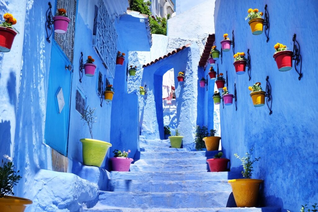 Blue houses of Chefchaouen, Morocco