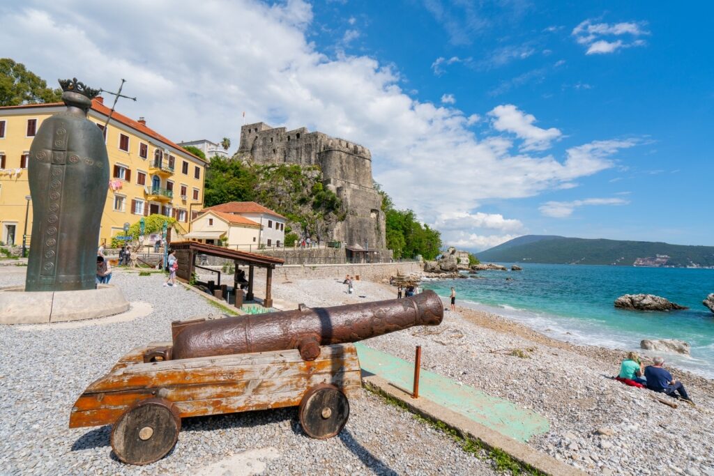 Waterfront of Forte Mare Fortress, Herceg Novi