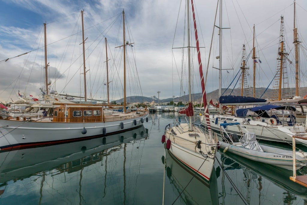 Boats in Glyfada, Athens