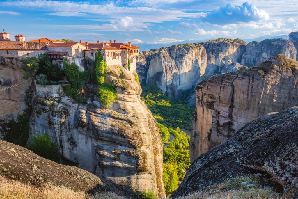 Beautiful landscape of Meteora Monasteries, Volos