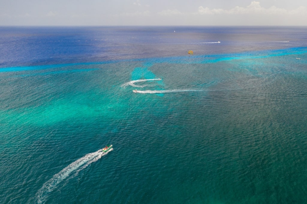 Catamaran ride in Cozumel