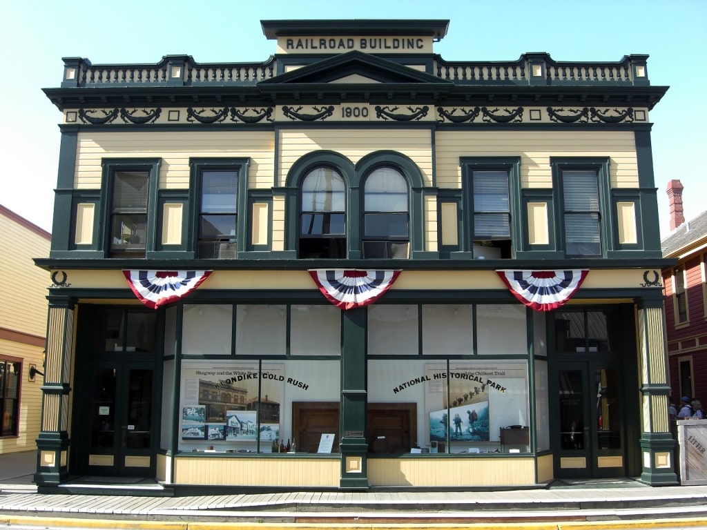 Exterior of Klondike Gold Rush National Historical Park, Skagway