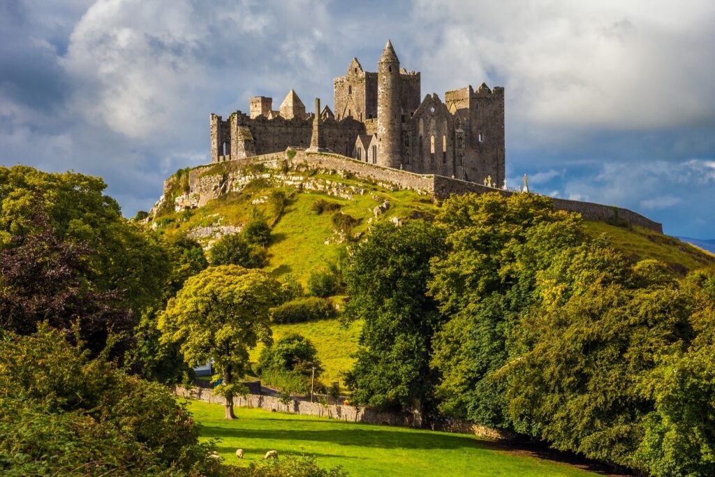 Historic site of the Rock of Cashel