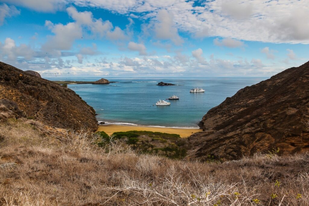 Scenic landscape of Punta Pitt