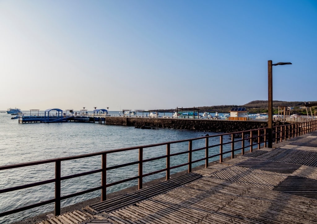 Boardwalk in Puerto Baquerizo Moreno