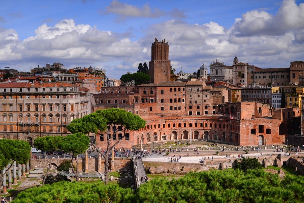 View of the Monti neighborhood