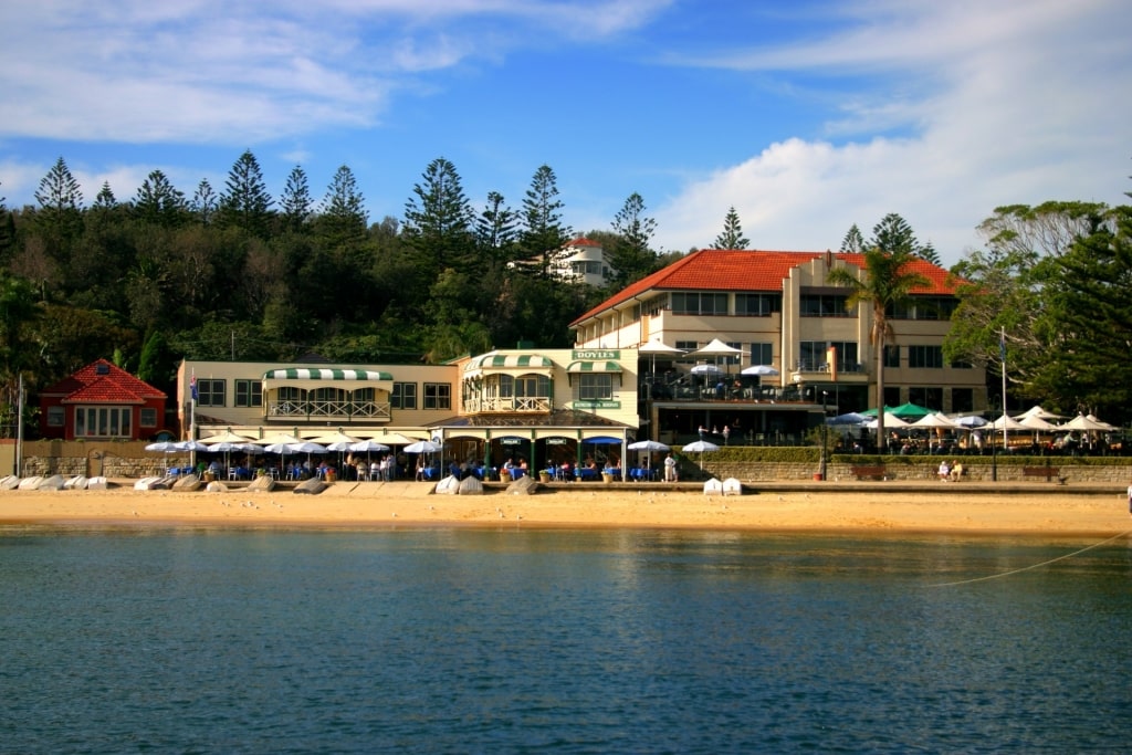 Waterfront of Doyles on the Beach