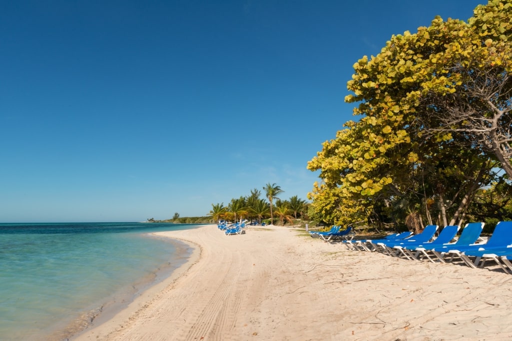 Calm waters of Chill Island Beach, CocoCay