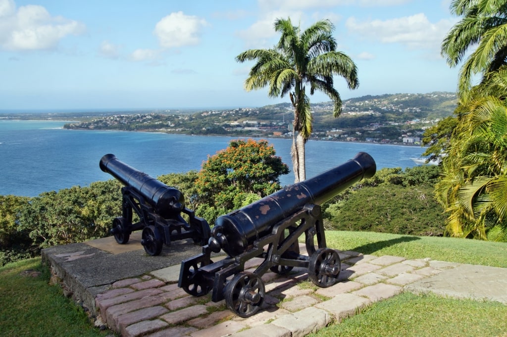 View from Fort King George, Tobago