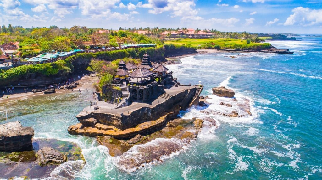 Tanah Lot Temple, one of the best places to visit in Bali