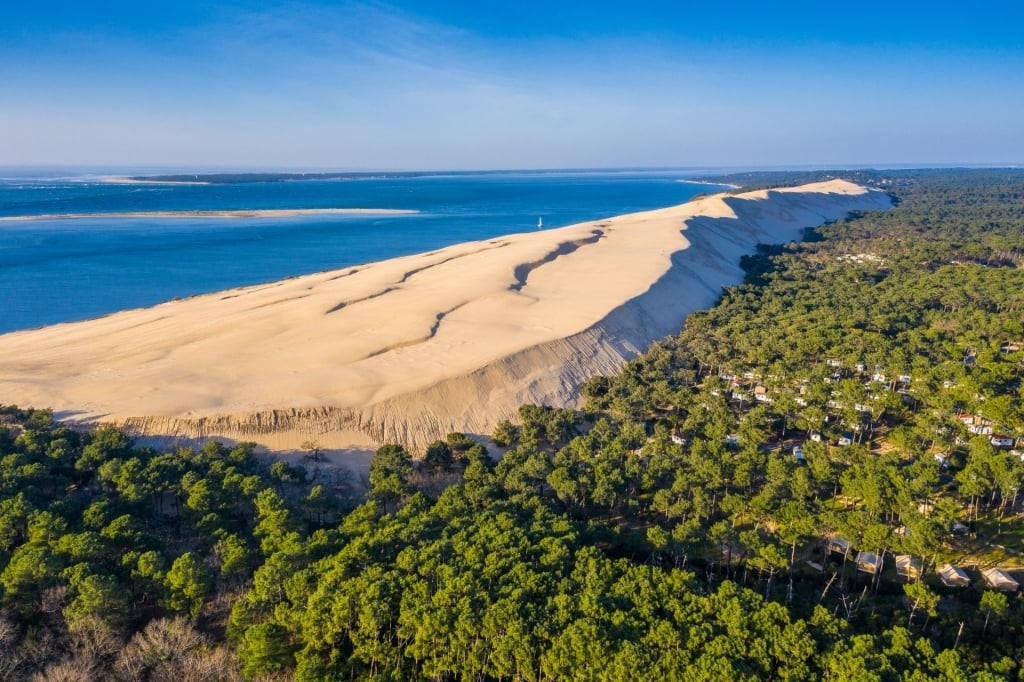 Scenic landscape of Dune du Pilat, Arcachon