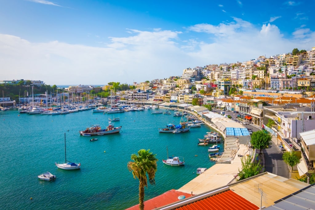 Scenic harbor of Mikrolimano, Piraeus