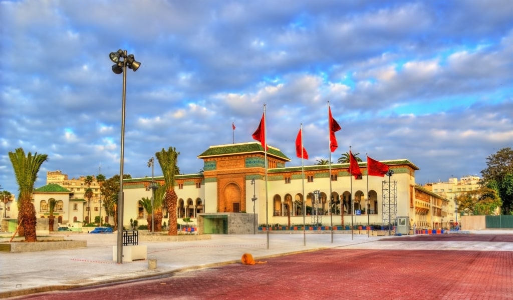 Street view of Mohammed V Square