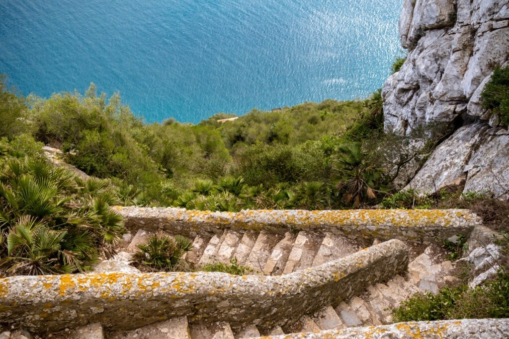 Iconic Mediterranean Steps in Gibraltar