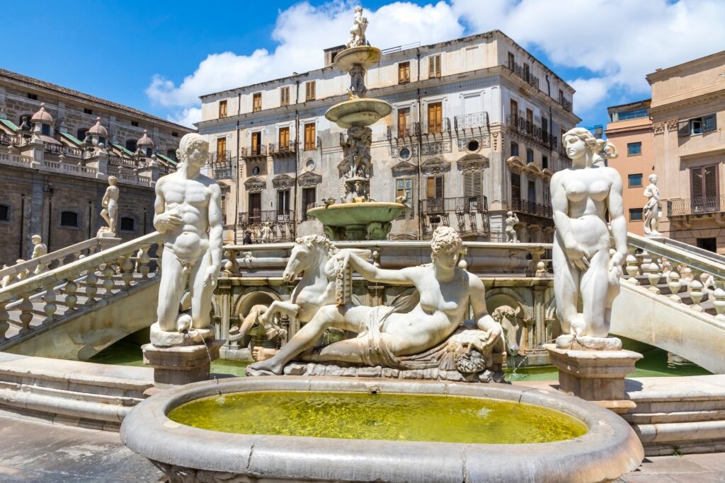 Visit Piazza Pretoria, one of the best things to do in Palermo