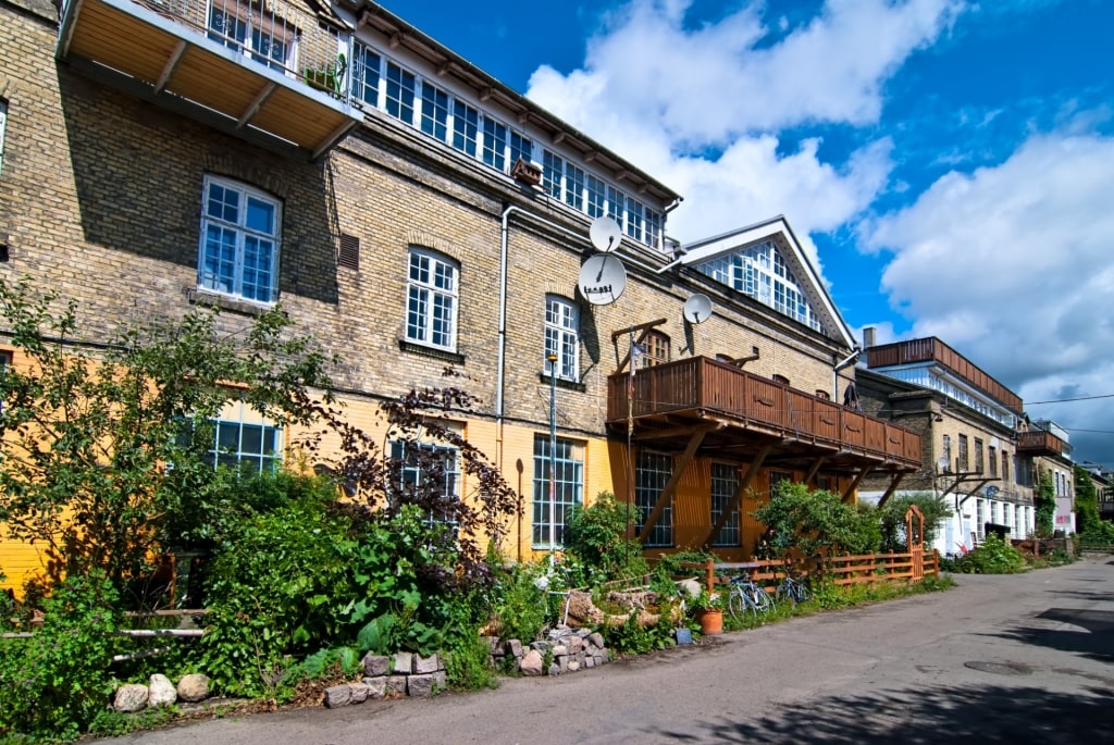 Street view of Freetown Christiania