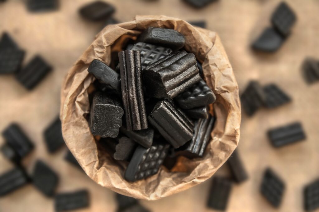 Licorice candies