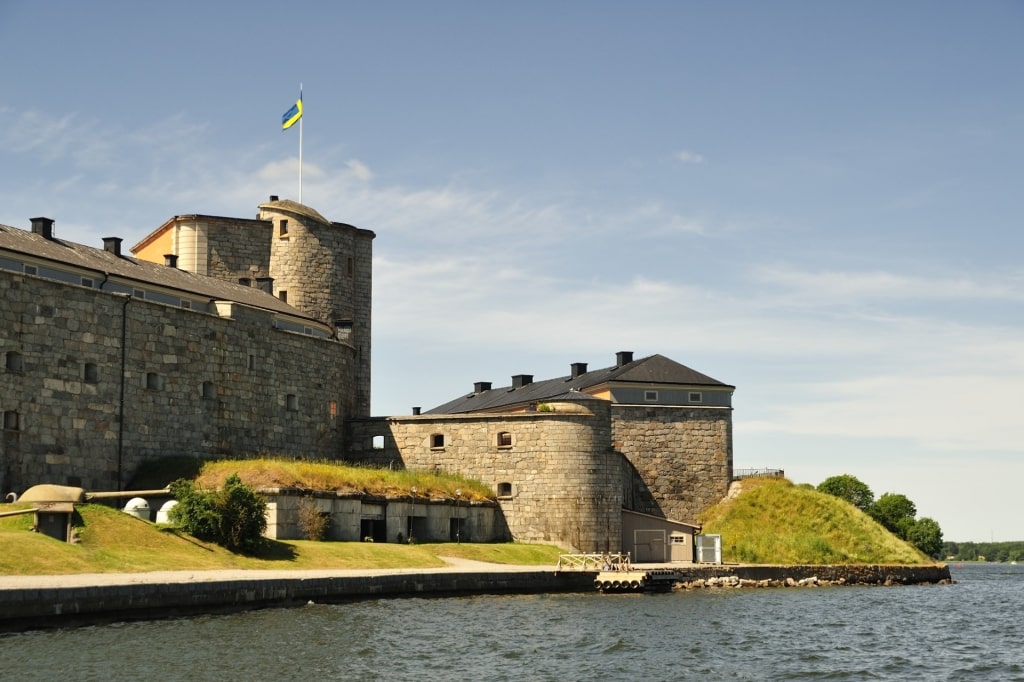 Waterfront of Vaxholm