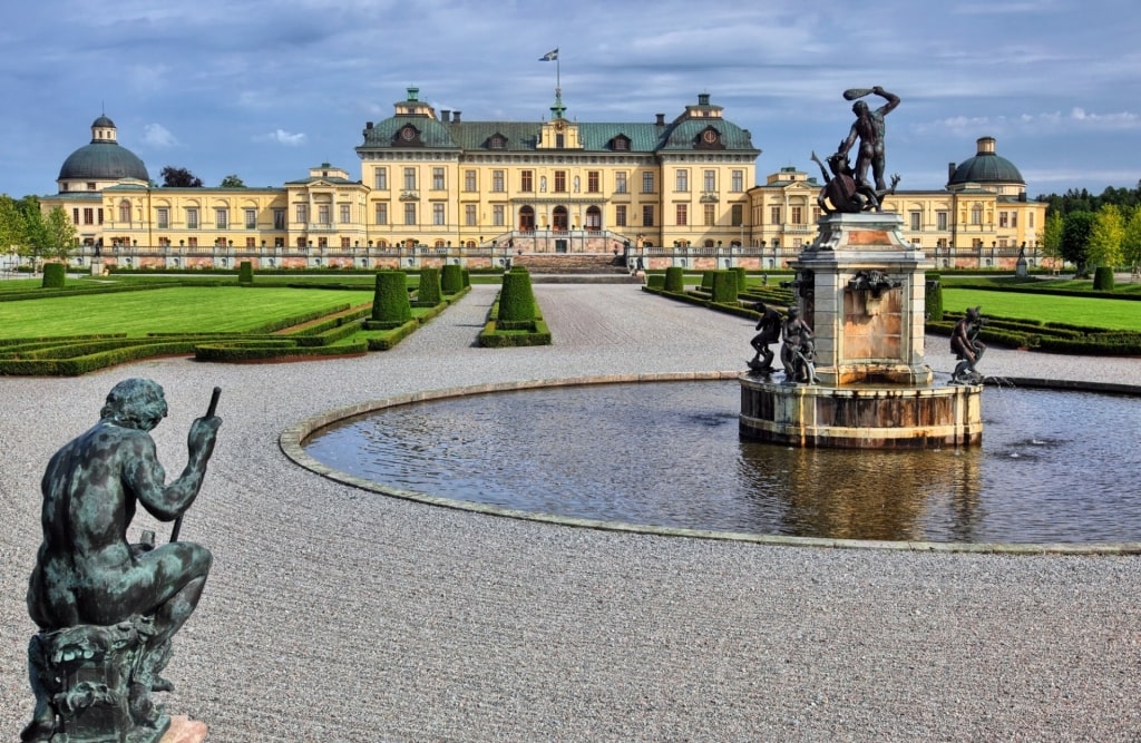 Exterior of Drottningholm Palace