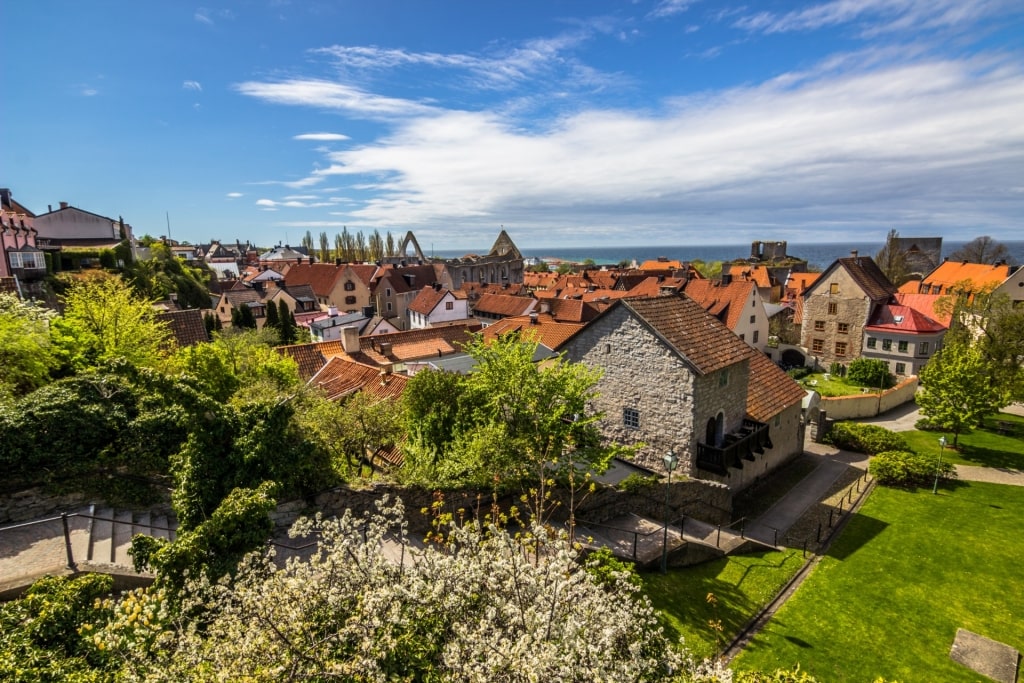 Quaint town of Visby