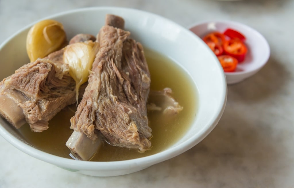 Bowl of bak kut teh